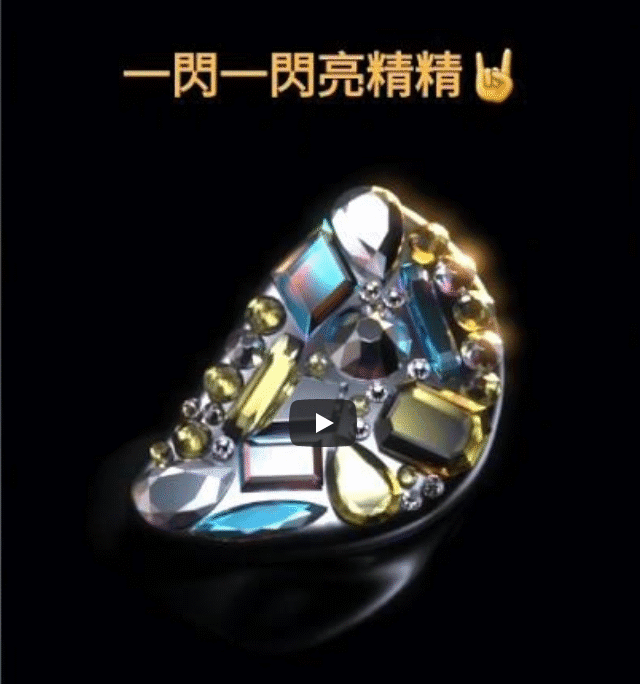 閃石/水晶/人造鑽耳機